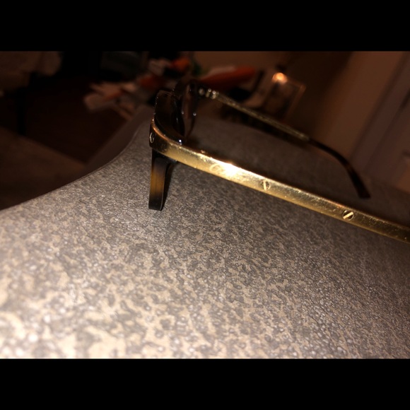 Cartier square glasses brown tortoise - Picture 7 of 12